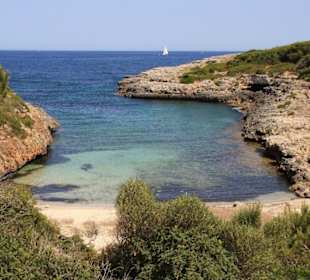 Blick auf Cala Brafi