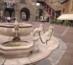 In der Altstadt Bergamos