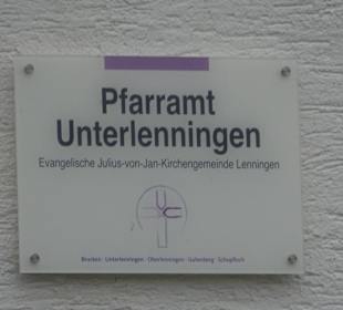 Evangelisches Pfarramt Unterlenningen