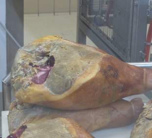 Abgehangener Schinken