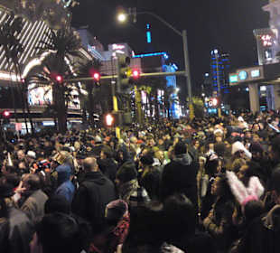New Year´s Eve am Las Vegas Strip