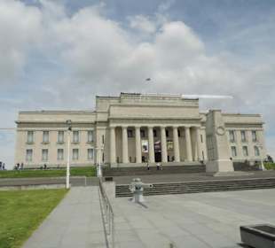 Mit dem Hop on Hop off Bus in Auckland unterwegs