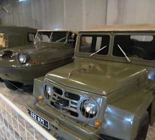 In den Hallen des Militärmuseums Lesany