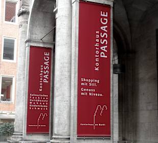 Eingangsportal zur Passage