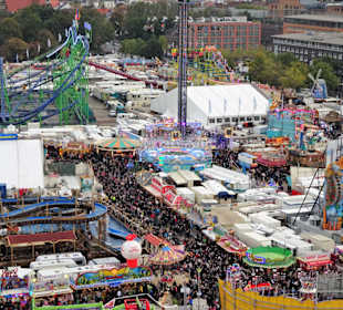 Der Freimarkt 2018 aus Vogelperspektive