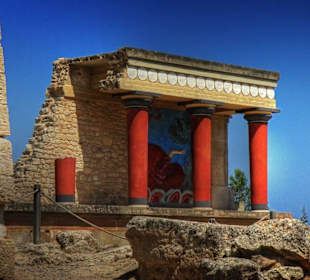 The Palace of Knossos-Crete attraction