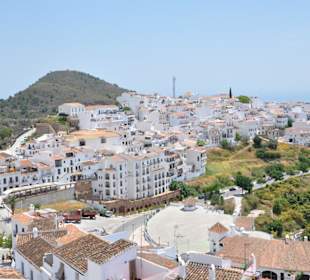 Blick von der Altstadt auf Neu-Frigiliana