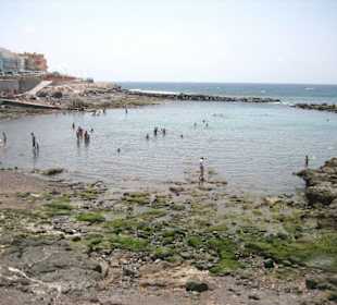 Arinaga - flache Badebucht