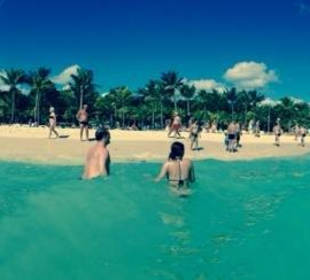 Panoramafoto im Wasser