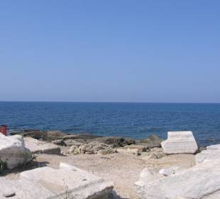 Aussicht Apollo Tempel aufs Meer