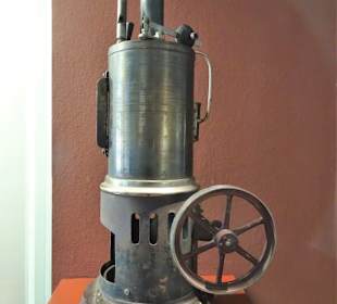 Dampfmaschine im Fichtelgebirgsmuseum