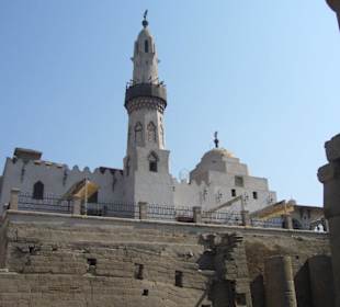 Moschee im Luxor Tempel