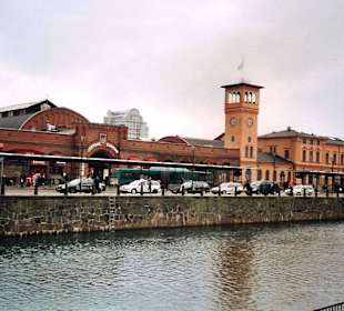 Blick zum Malmöer Bahnhof