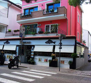 Häuser in Jesolo Farbenfroh