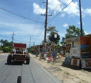 Durch kleine bunte Dörfer