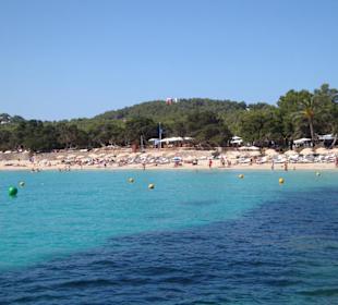 Schöne Anfahrt per Boot 