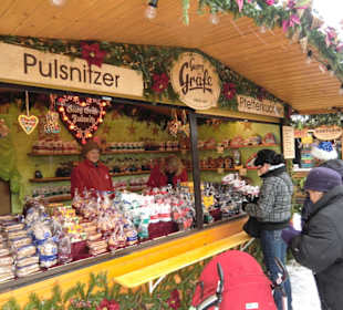 Eine von vielen Verkaufsbuden