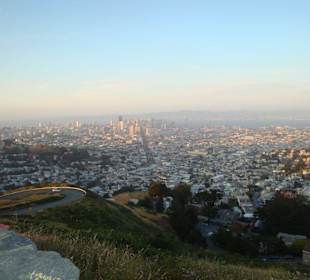 Aussicht von den Twin Peaks