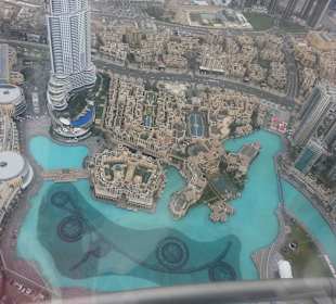 Atemberaubender Blick nach unten