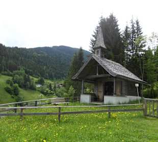 Blick au die Bergkapelle