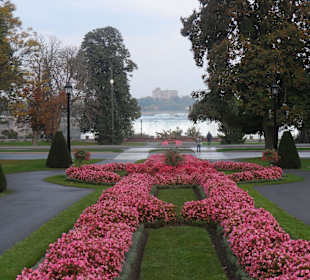 Blick von der Polizei Station Richtung Falls