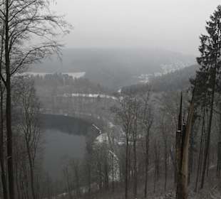 Blick aufs Weinfelder Maar