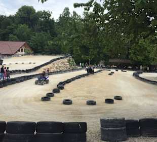 Quad Strecke für die Kids