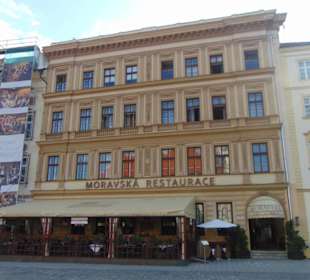 Moravská Restaurace - historisches Gebäude