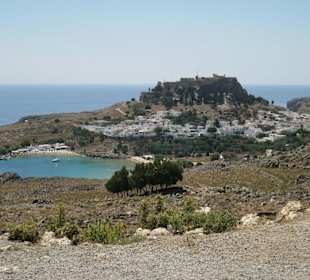 Lindos von Oben