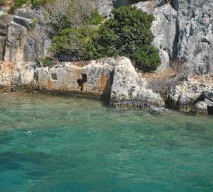 Kekova - versunkene Stadt im Mittelmeer