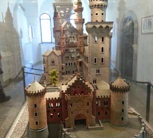 Model of Neuschwanstein Castle