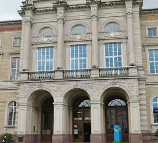 Blick zum Staatlichen Museum für Naturkunde
