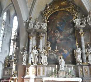 In der Kirche St. Martin von Forchheim