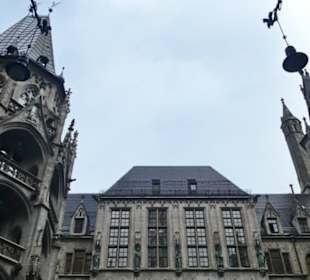 Neues Rathaus: im Innenhof