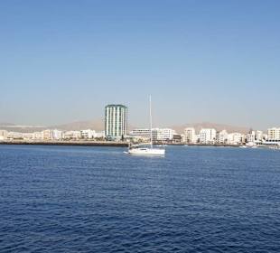 Blick auf Arrecife 