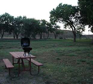 Der Campground am Anfang der Scenicroute