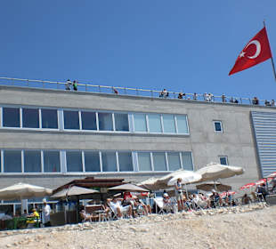 Station oben auf dem Teleferik 