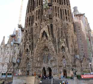 Außenimpression La Sagrada Familia