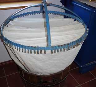 Blaudruckerei im Dörpmuseum Münkeboe