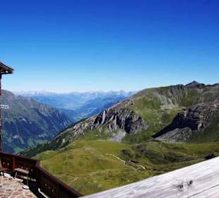 Richtung Zell am See runter