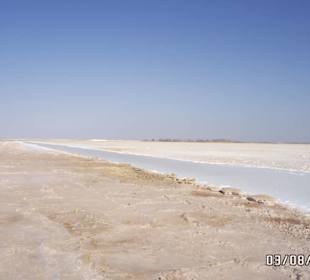 Weißer Salzsee