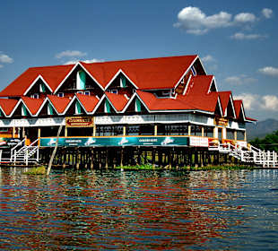 Restaurant auf dem Inlee See