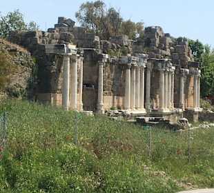 Kultur -  historische Überreste in Side