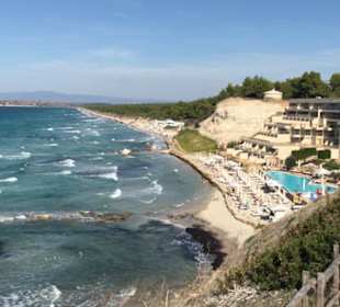 Blick auf die Gegenseite