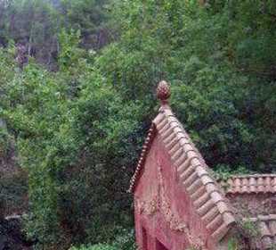 Romantisches Bad im Garten