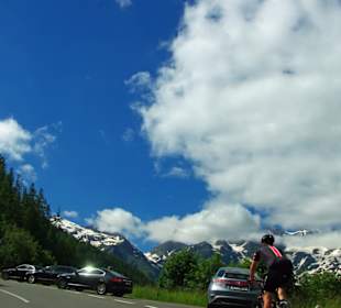 Viele Radsportler unterwegs