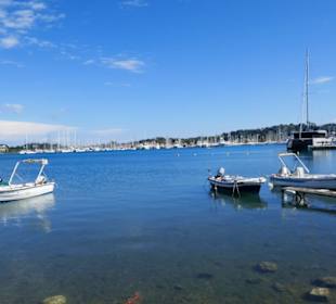 Segelhafen in der Gouvia Bucht