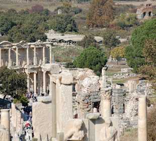 Antikes Ephesus - Celsus-Bibliothek