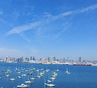 Fahrt von San Diego über die Brücke 