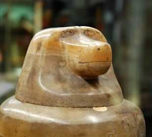 Canopic jar with Hapi